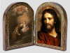 St. Anthony of Padua and Jesus Christ at 33 Wood Diptych