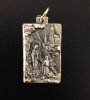  Our Lady of Lourdes Rectangular Medal