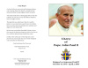 John Paul the Great Beatification Litany / Novena