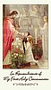FIRST COMMUNION PRAYER CARD