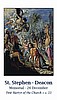 ***NEW*** St. Stephen Prayer Card