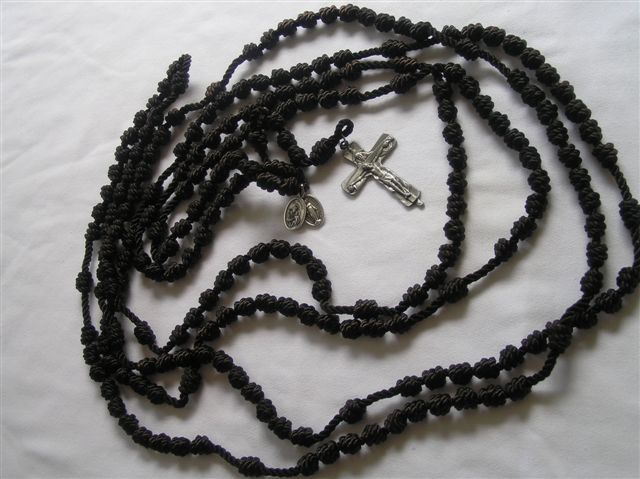 SOBESKI 20 DECADE CORD KNOT ROSARY