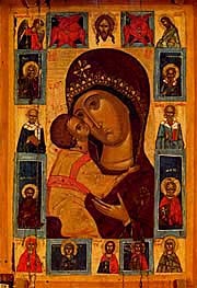 VIRGIN OF GEORGIA ICON