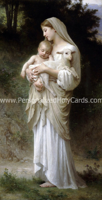 Madonna & Child w/ Lamb Magnet