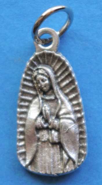 Our Lady of Guadalupe Silhouette Charm