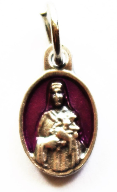 St. Therese Pink Charm