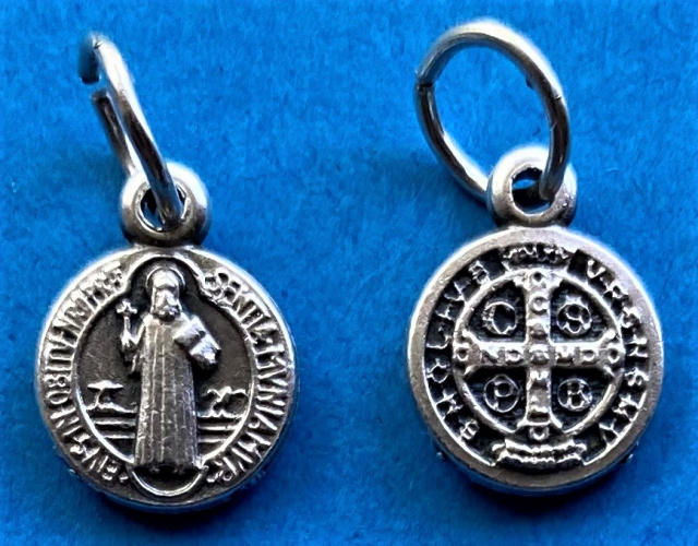 Mini St. Benedict Charm