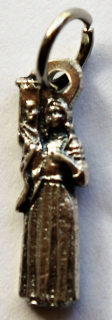 St. Joan of Arc Silhouette Charm