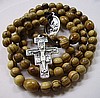 HANDMADE WOODEN FRANCISCAN CROWN ROSARY