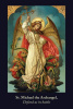 St. Michael the Archangel Defend Us In Battle Prayer Card 3x4