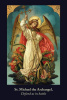 St. Michael the Archangel Defend Us In Battle Prayer Card ***JUMBO***